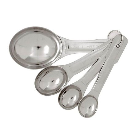NORPRO Stainless Steel Silver Measuring Spoon Set 6030896